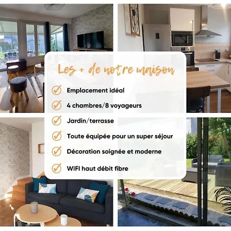 Charmante Maison De Avec Jardin Casa de Férias